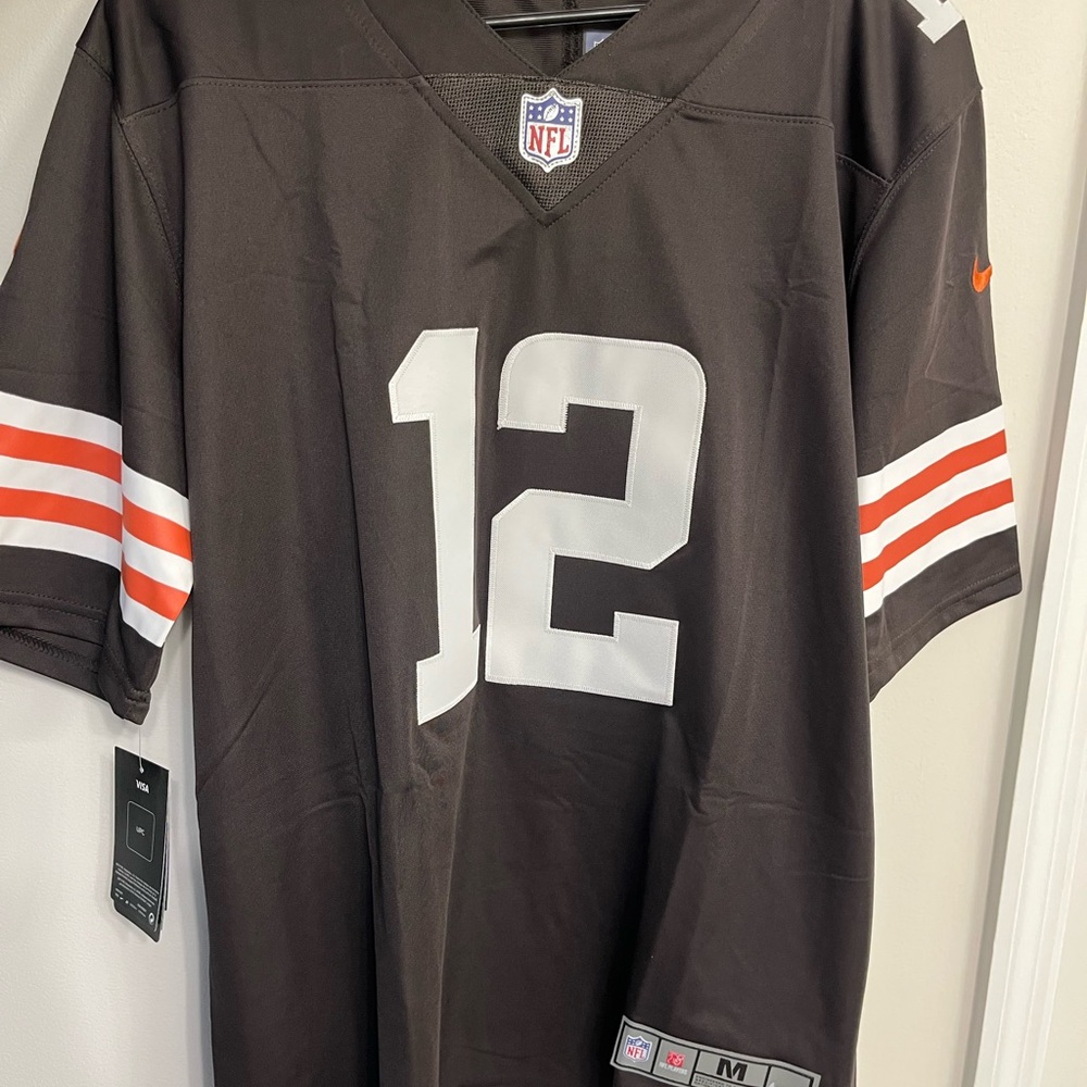 Nike Black and White Jersey Performance Shirt